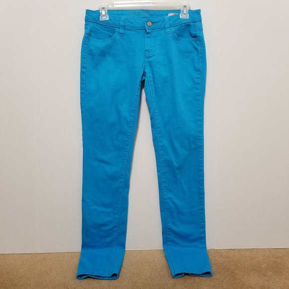 Arizona jeans 5 Super Skinny brightly colored denim stretch low rise waist - Picture 1 of 13